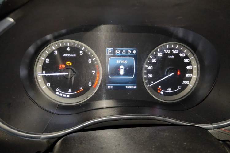 Used CHANGAN CS55 2018 1.5T Automatic Colorful Edition China V Standard Instrument Cluster