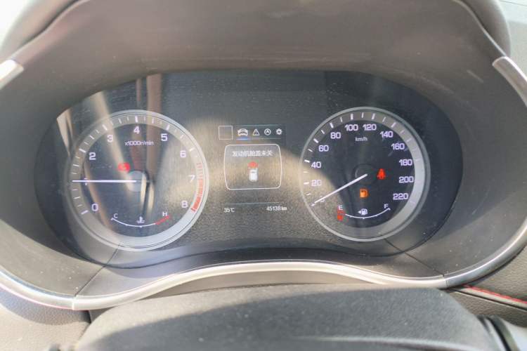 Used CHANGAN CS55 2018 1.5T Manual Colorful Model China V Standard Instrument Cluster