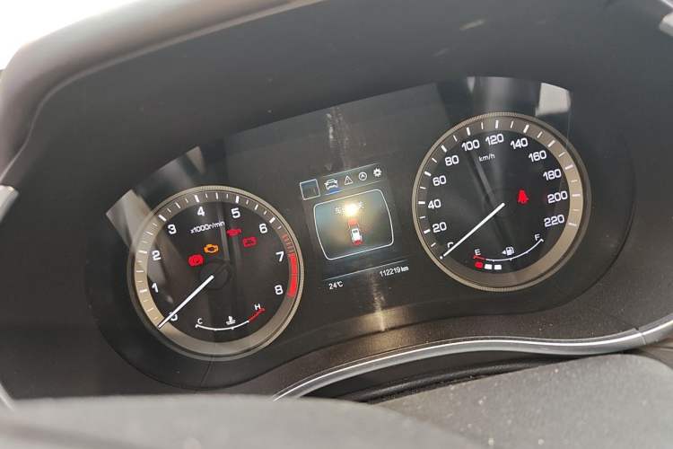 Used CHANGAN CS55 2018 1.5T Manual Colorful Model China V Standard Instrument Cluster