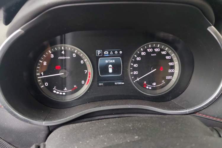 Used CHANGAN CS55 2018 1.5T Automatic Colorful Edition China V Standard Instrument Cluster