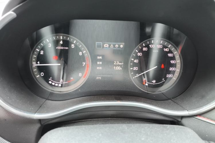 Used CHANGAN CS55 2018 1.5T Manual Colorful Model China V Standard Instrument Cluster