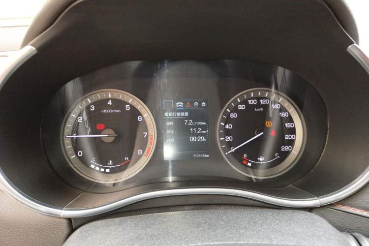 Used CHANGAN CS55 2018 1.5T Manual Colorful Model China V Standard Instrument Cluster
