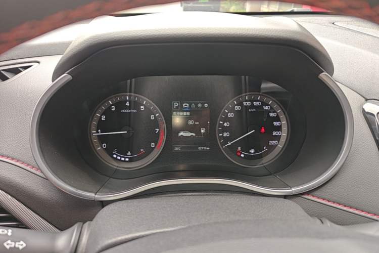 Used CHANGAN CS55 2018 1.5T Automatic Colorful Edition China V Standard Instrument Cluster