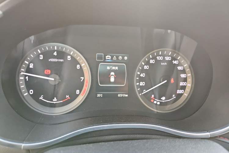 Used CHANGAN CS55 2018 1.5T Manual Colorful Model China V Standard Instrument Cluster