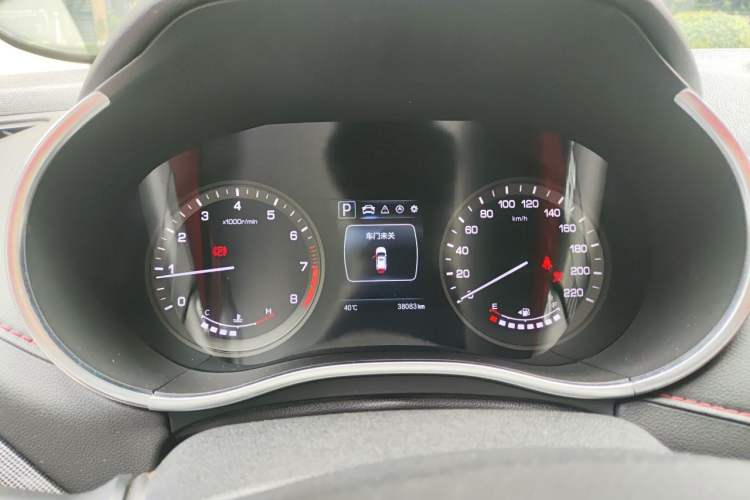 Used CHANGAN CS55 2018 1.5T Automatic Colorful Edition China V Standard Instrument Cluster