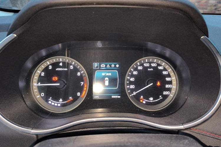 Used CHANGAN CS55 2018 1.5T Automatic Colorful Edition China V Standard Instrument Cluster