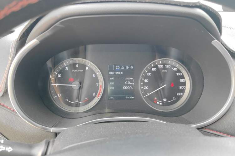 Used CHANGAN CS55 2018 1.5T Manual Colorful Model China V Standard Instrument Cluster
