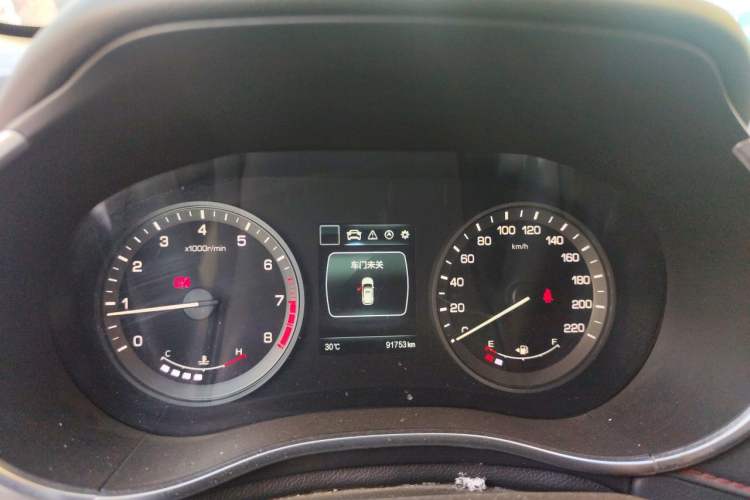 Used CHANGAN CS55 2018 1.5T Manual Colorful Model China V Standard Instrument Cluster