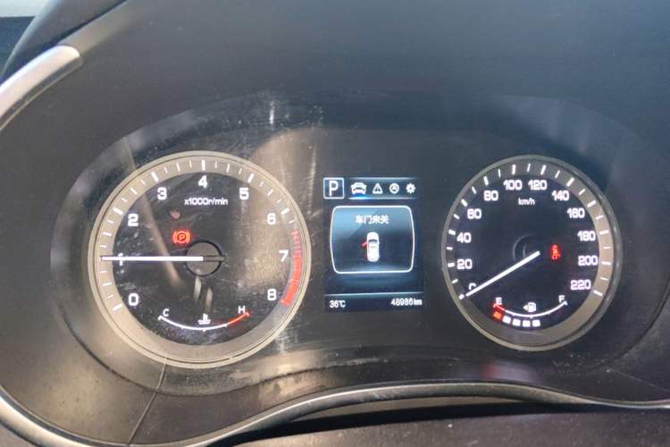 Used CHANGAN CS55 2018 1.5T Automatic Colorful Edition China V Standard Instrument Cluster