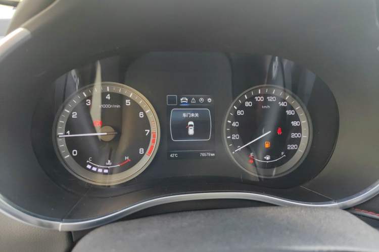 Used CHANGAN CS55 2018 1.5T Manual Colorful Model China V Standard Instrument Cluster