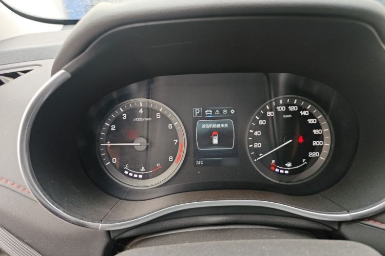 Used CHANGAN CS55 2018 1.5T Automatic Colorful Edition China V Standard Instrument Cluster