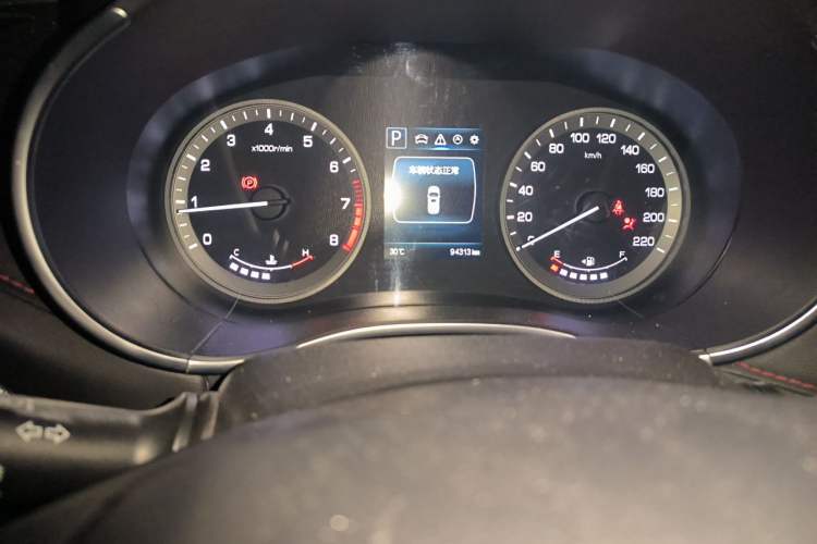 Used CHANGAN CS55 2018 1.5T Automatic Colorful Edition China V Standard Instrument Cluster