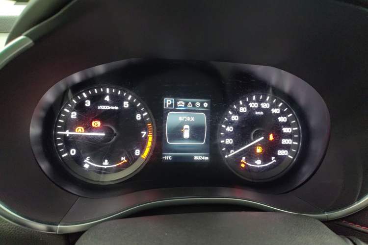 Used CHANGAN CS55 2018 1.5T Automatic Colorful Edition China V Standard Instrument Cluster