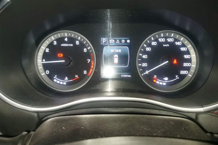 Used CHANGAN CS55 2018 1.5T Automatic Colorful Edition China V Standard Instrument Cluster