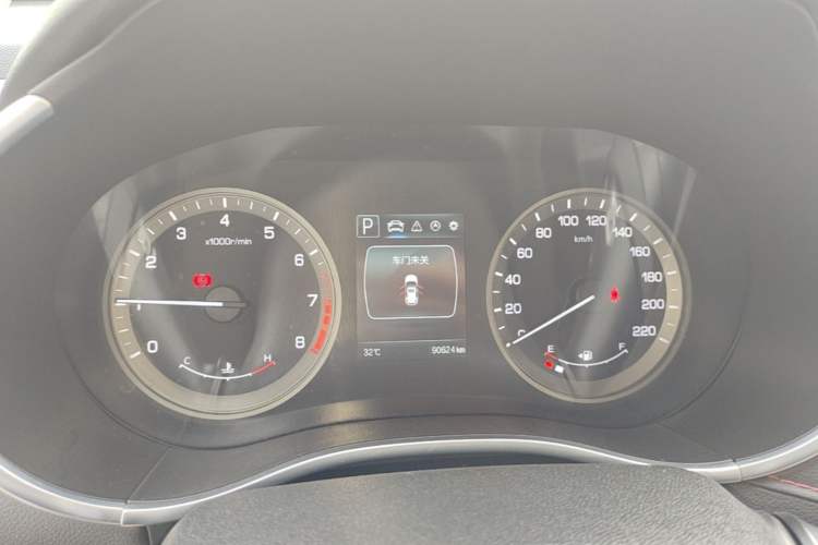 Used CHANGAN CS55 2018 1.5T Automatic Colorful Edition China V Standard Instrument Cluster