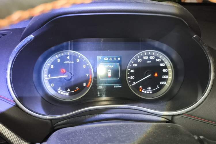 Used CHANGAN CS55 2018 1.5T Automatic Colorful Edition China V Standard Instrument Cluster