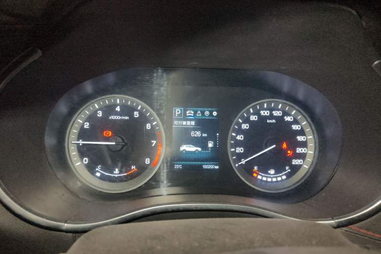 Used CHANGAN CS55 2018 1.5T Automatic Colorful Edition China V Standard Instrument Cluster