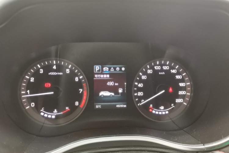 Used CHANGAN CS55 2018 1.5T Automatic Colorful Edition China V Standard Instrument Cluster