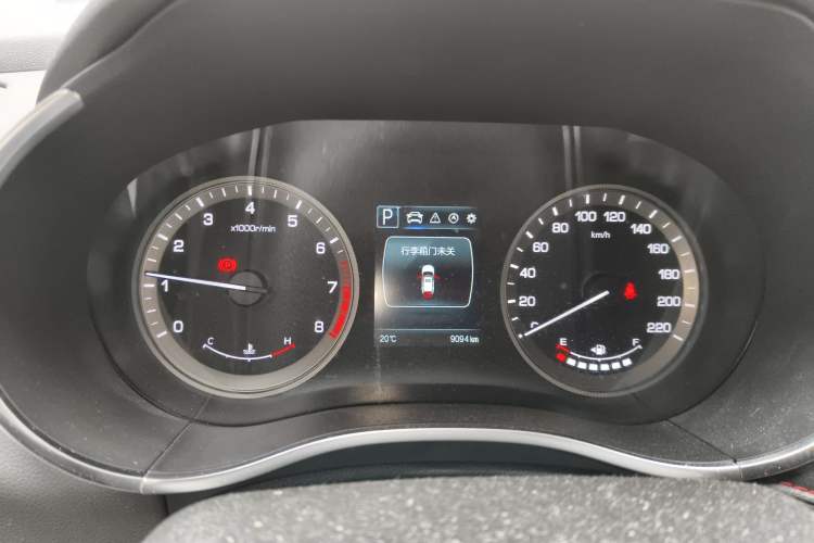 Used CHANGAN CS55 2018 1.5T Automatic Colorful Edition China V Standard Instrument Cluster