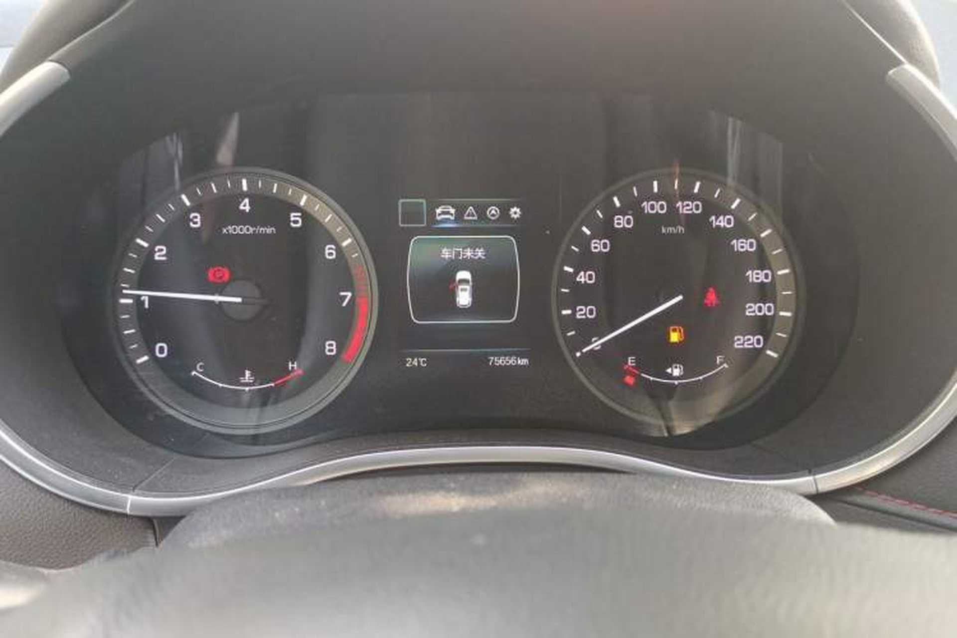 Used CHANGAN CS55 2018 1.5T Manual Colorful Model China V Standard Instrument Cluster
