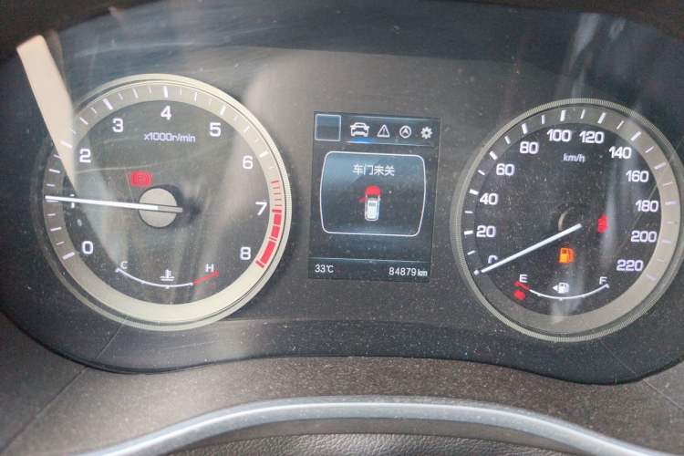 Used CHANGAN CS55 2018 1.5T Manual Colorful Model China V Standard Instrument Cluster