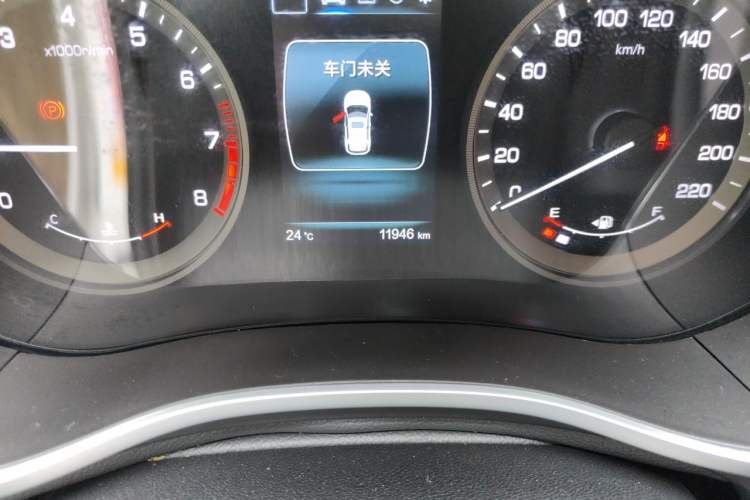 Used CHANGAN CS55 2018 1.5T Manual Xuan Dong Model China V Standard Odometer Close Up