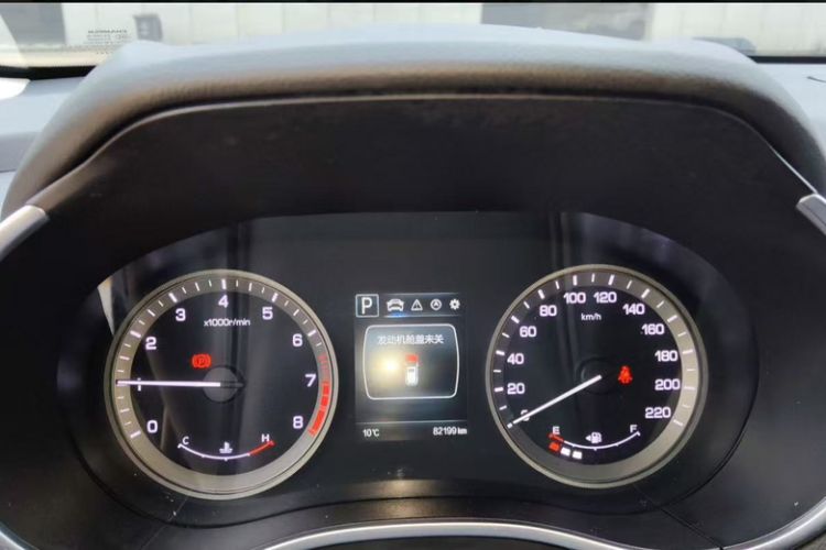 Used CHANGAN CS55 2018 1.5T Automatic Colorful Edition China V Standard Odometer Close Up