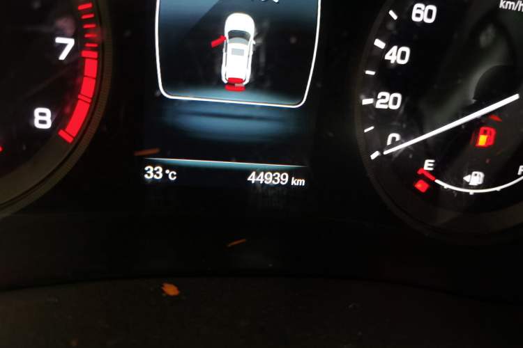 Used CHANGAN CS55 2018 1.5T Automatic Xuan Dong Model China V Standard Odometer Close Up
