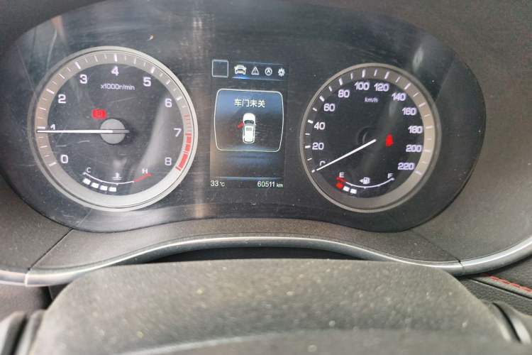 Used CHANGAN CS55 2018 1.5T Manual Xuan Dong Model China V Standard Odometer Close Up