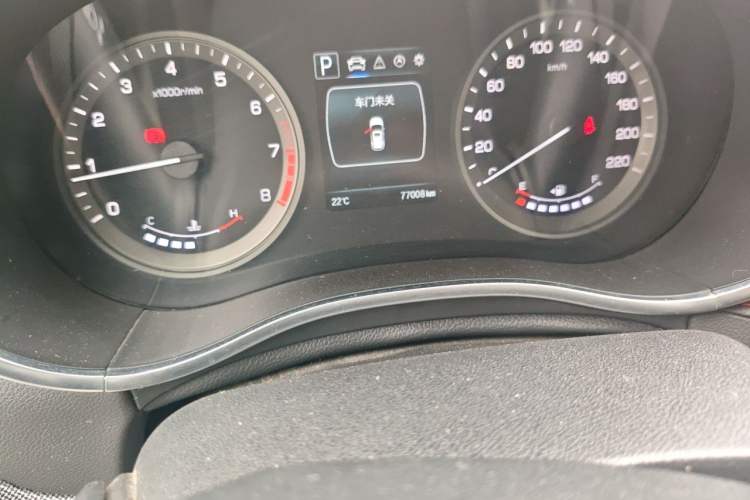 Used CHANGAN CS55 2018 1.5T Automatic Xuan Dong Model China V Standard Odometer Close Up