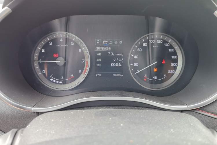 Used CHANGAN CS55 2018 1.5T Automatic Colorful Edition China V Standard Odometer Close Up