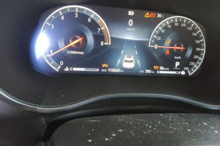 Used CHANGAN CS55 2018 1.5T Automatic Xuanzhi Model China V Standard Odometer Close Up