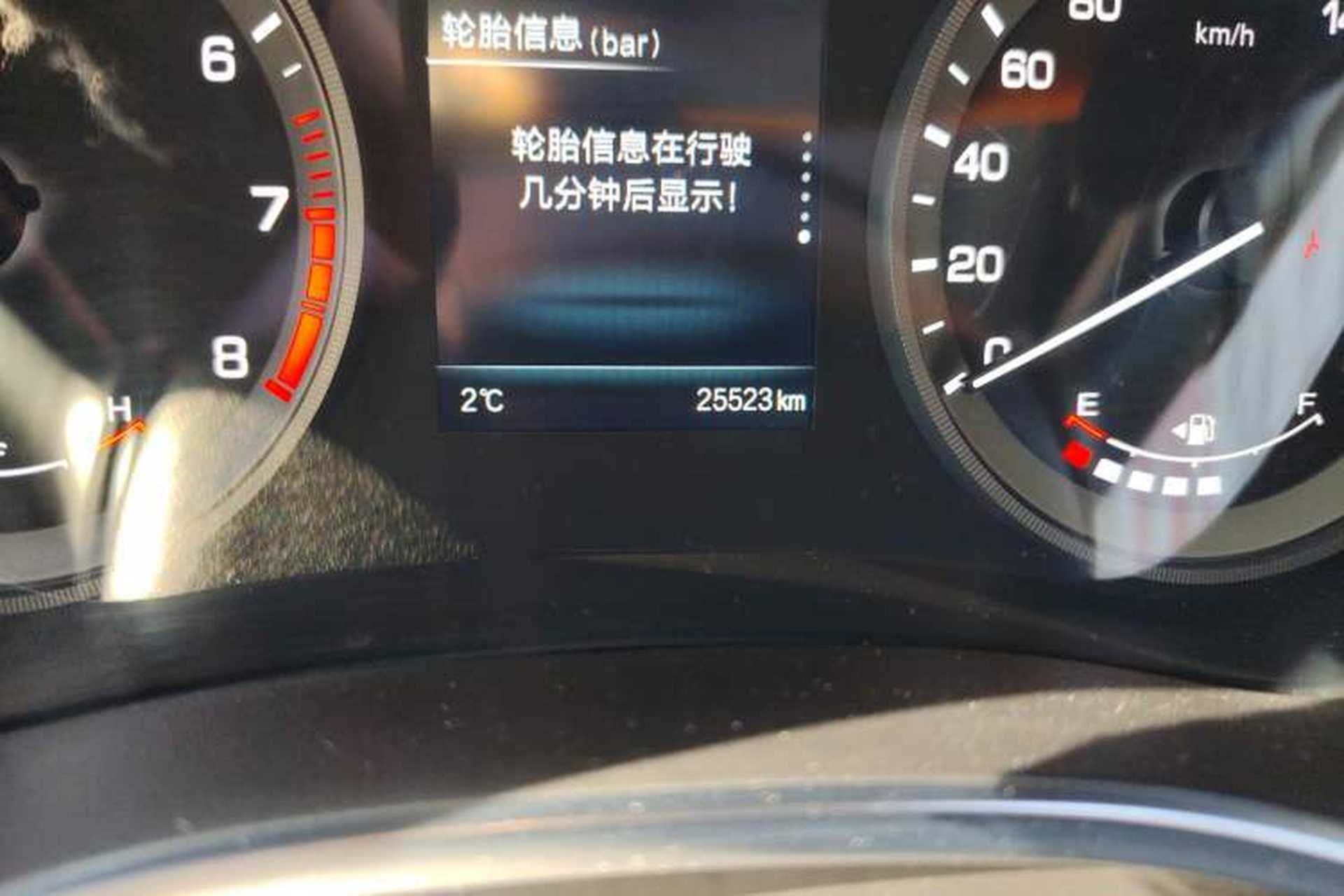 Used CHANGAN CS55 2018 1.5T Manual Colorful Model China V Standard Odometer Close Up