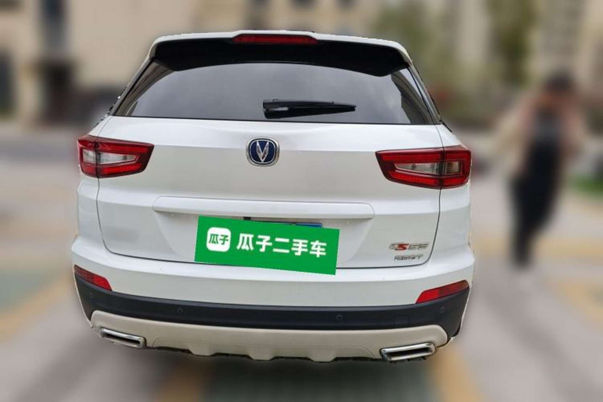 Used CHANGAN CS55 2018 1.5T Automatic Colorful Edition China V Standard Rear