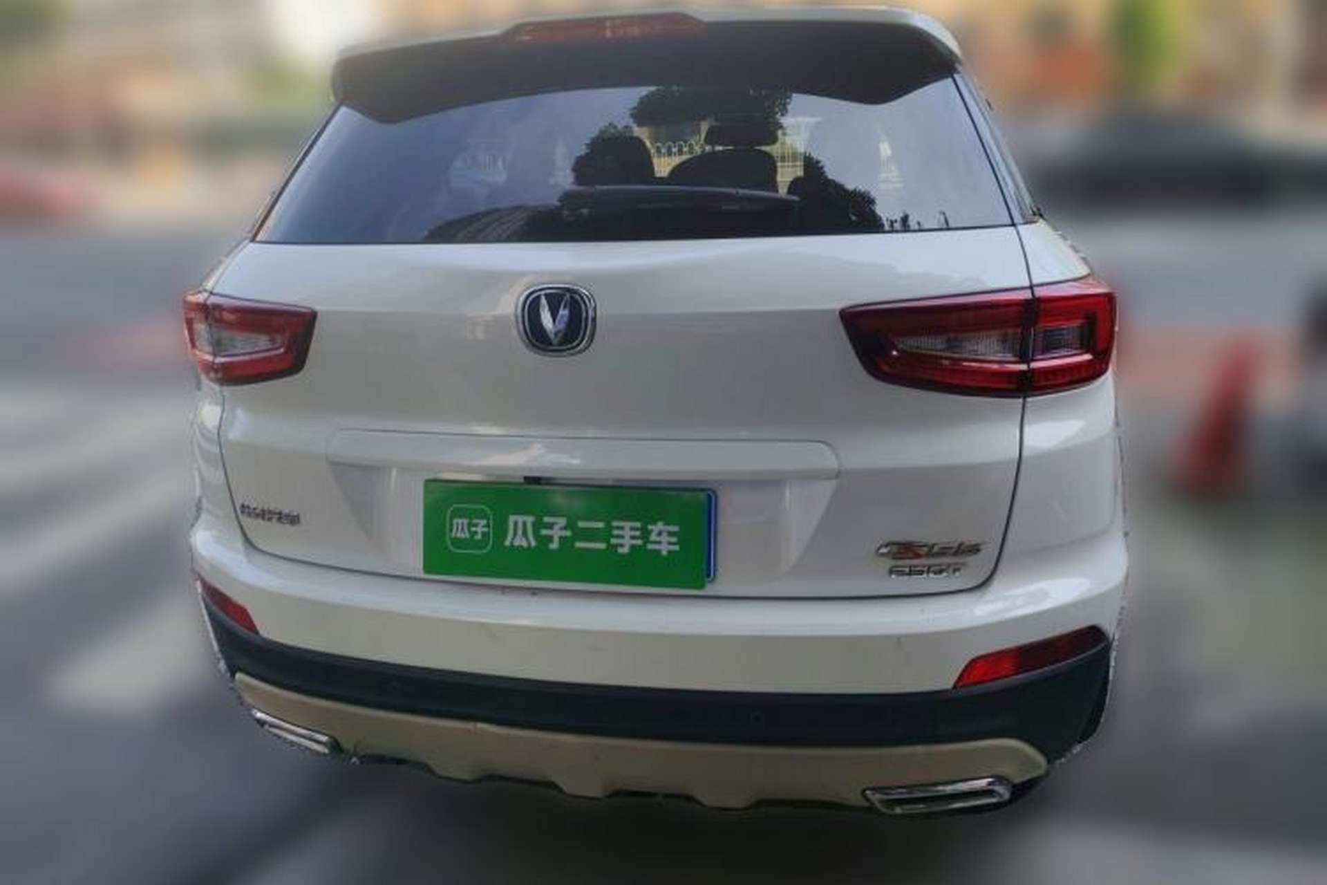 Used CHANGAN CS55 2018 1.5T Automatic Colorful Edition China V Standard Rear