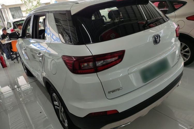 Used CHANGAN CS55 2018 1.5T Automatic Colorful Edition China V Standard Rear Left 45 Deg