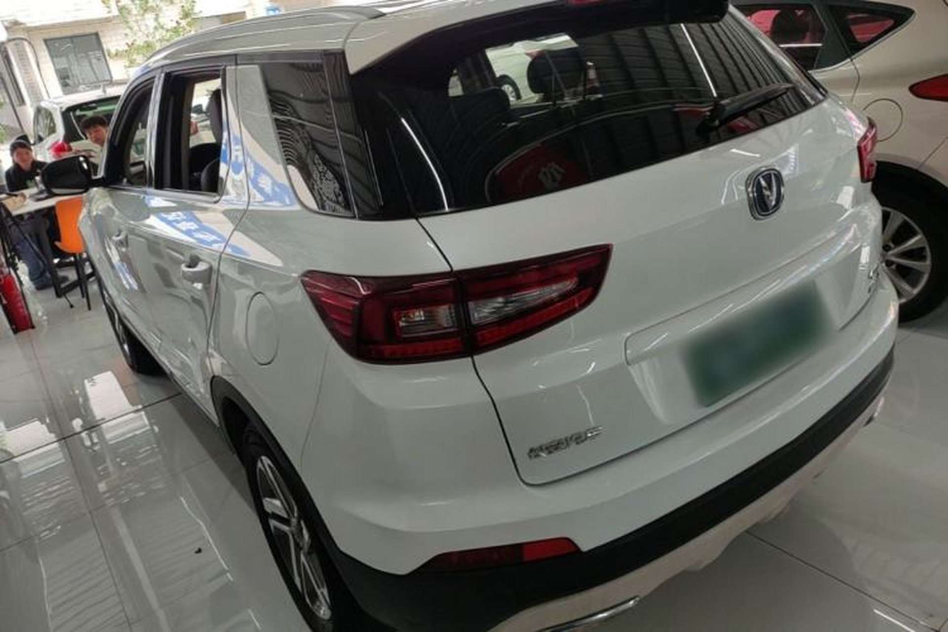 Used CHANGAN CS55 2018 1.5T Automatic Colorful Edition China V Standard Rear Left 45 Deg