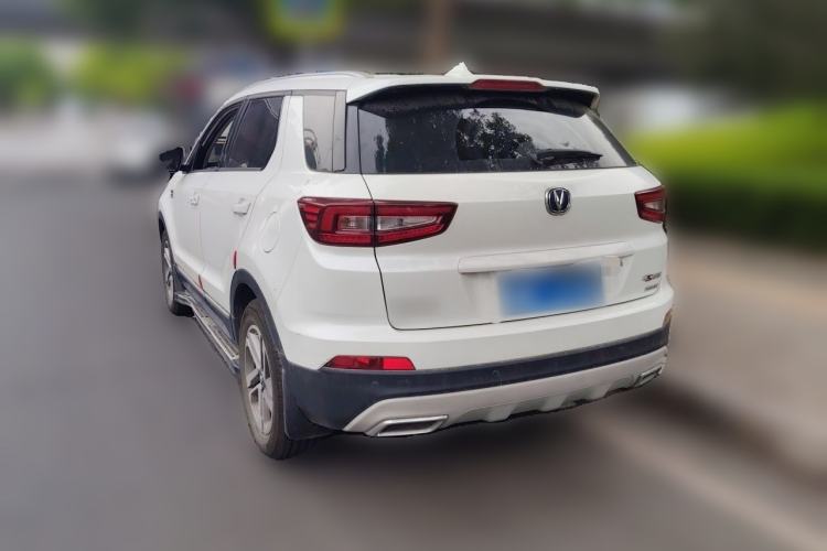 Used CHANGAN CS55 2018 1.5T Automatic Colorful Edition China V Standard Rear Left 45 Deg