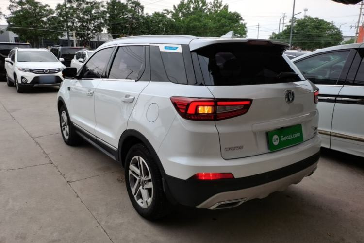 Used CHANGAN CS55 2018 1.5T Automatic Colorful Edition China V Standard Rear Left 45 Deg