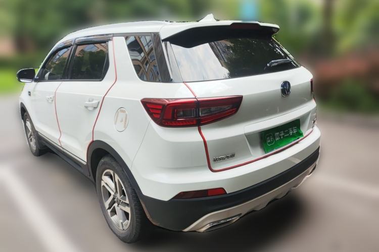Used CHANGAN CS55 2018 1.5T Automatic Colorful Edition China V Standard Rear Left 45 Deg