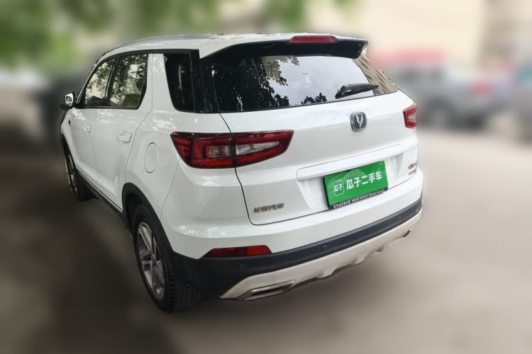 Used CHANGAN CS55 2018 1.5T Manual Colorful Model China V Standard Rear Left 45 Deg
