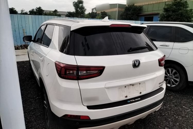 Used CHANGAN CS55 2018 1.5T Automatic Colorful Edition China V Standard Rear Left 45 Deg