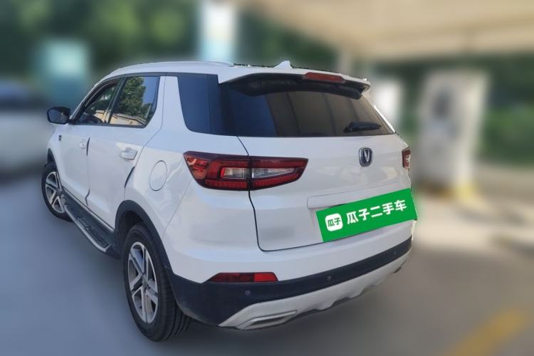 Used CHANGAN CS55 2018 1.5T Manual Colorful Model China V Standard Rear Left 45 Deg