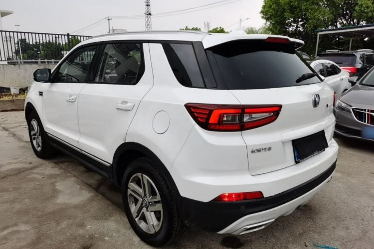 Used CHANGAN CS55 2018 1.5T Automatic Colorful Edition China V Standard Rear Left 45 Deg