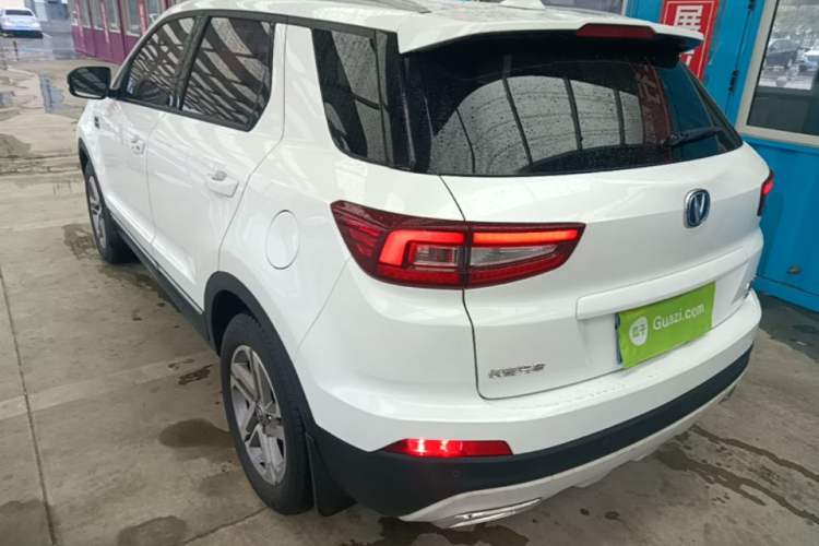 Used CHANGAN CS55 2018 1.5T Automatic Colorful Edition China V Standard Rear Left 45 Deg