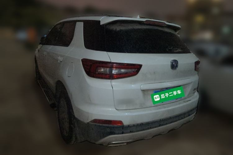 Used CHANGAN CS55 2018 1.5T Automatic Colorful Edition China V Standard Rear Left 45 Deg