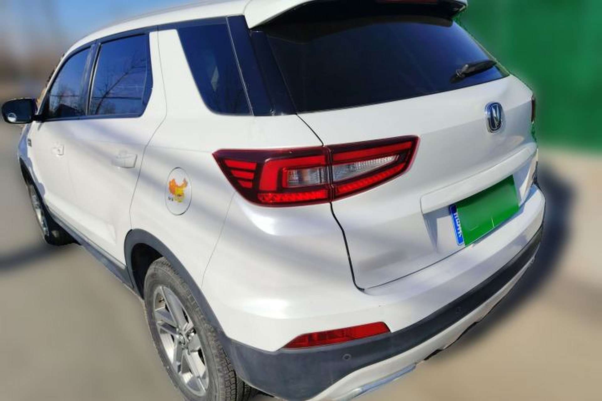 Used CHANGAN CS55 2018 1.5T Manual Colorful Model China V Standard Rear Left 45 Deg