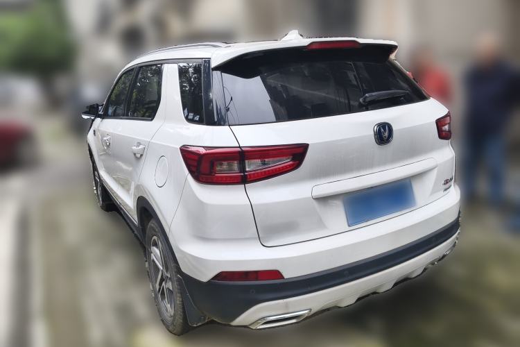 Used CHANGAN CS55 2018 1.5T Automatic Colorful Edition China V Standard Rear Left 45 Deg