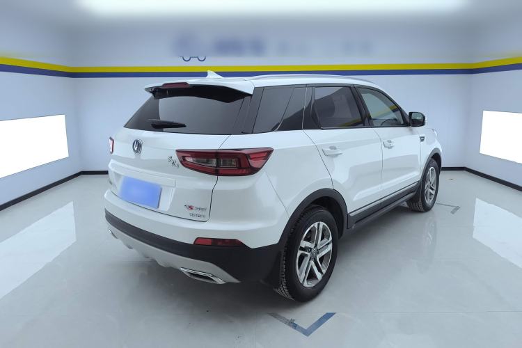 Used CHANGAN CS55 2018 1.5T Automatic Colorful Edition China V Standard Rear Right 45 Deg
