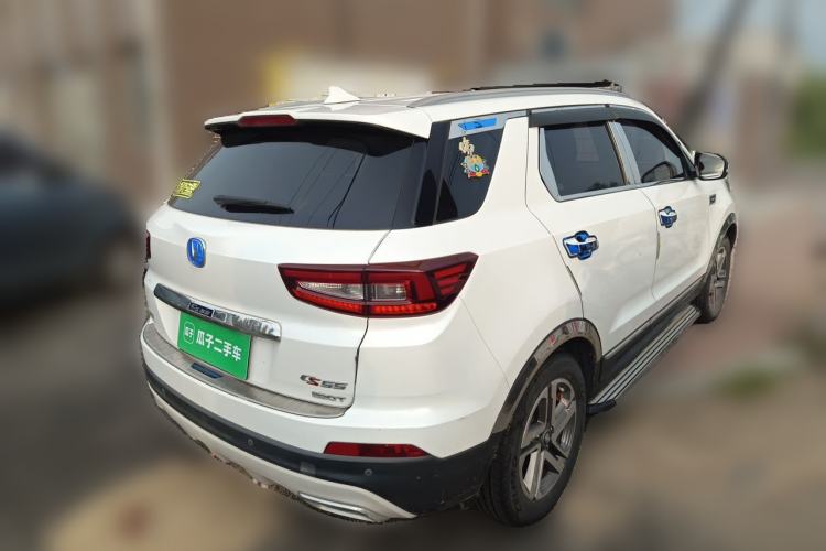 Used CHANGAN CS55 2018 1.5T Manual Colorful Model China V Standard Rear Right 45 Deg